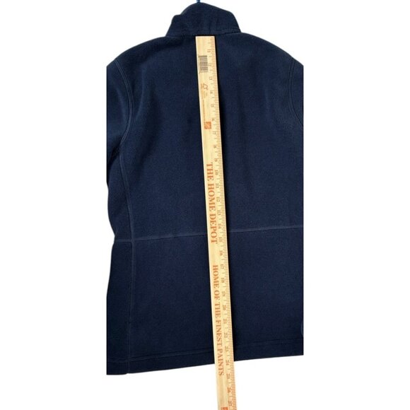 NWT L. L. LL Bean Womens XS Mountain Classic Fleece Jacket Nautical Navy Preppy - Picture 7 of 9